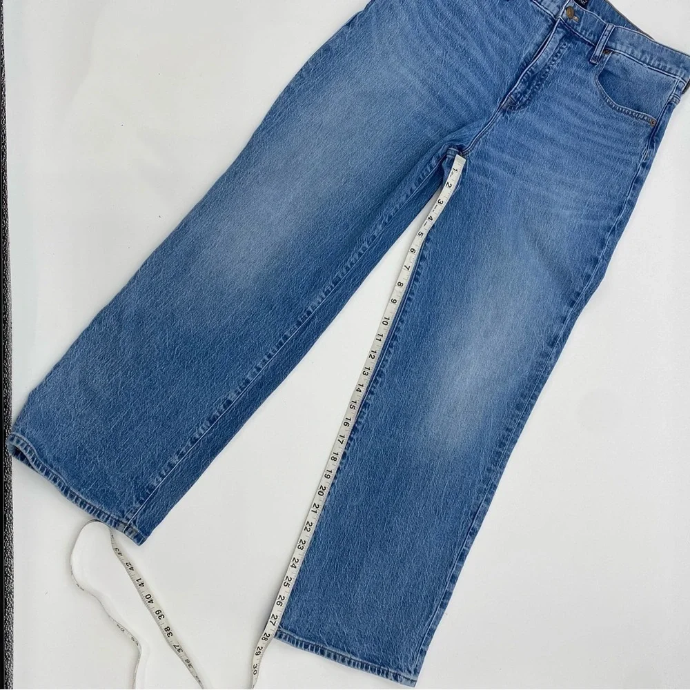 J.Crew Full length wide leg jeans size 31p